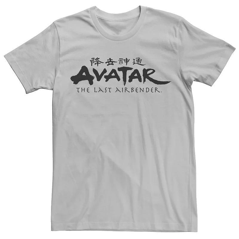 Men's Nickelodeon Avatar The Last Airbender Logo Tee, Size: Small, Silver Product Image