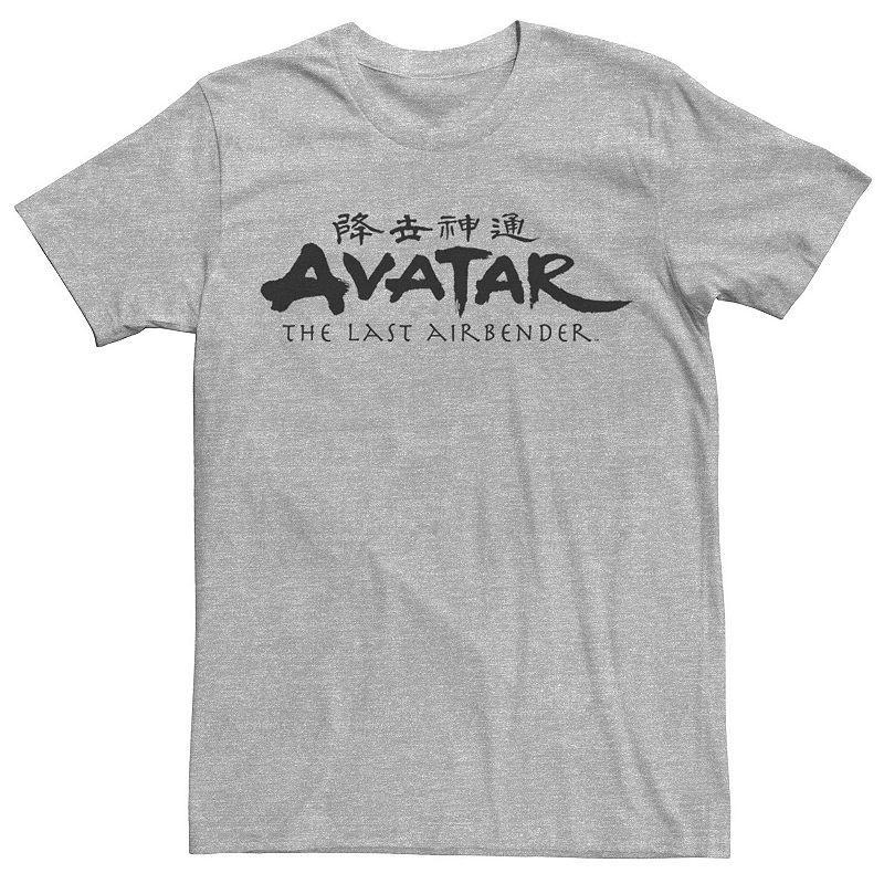 Men's Nickelodeon Avatar The Last Airbender Logo Tee, Size: Small, Silver Product Image
