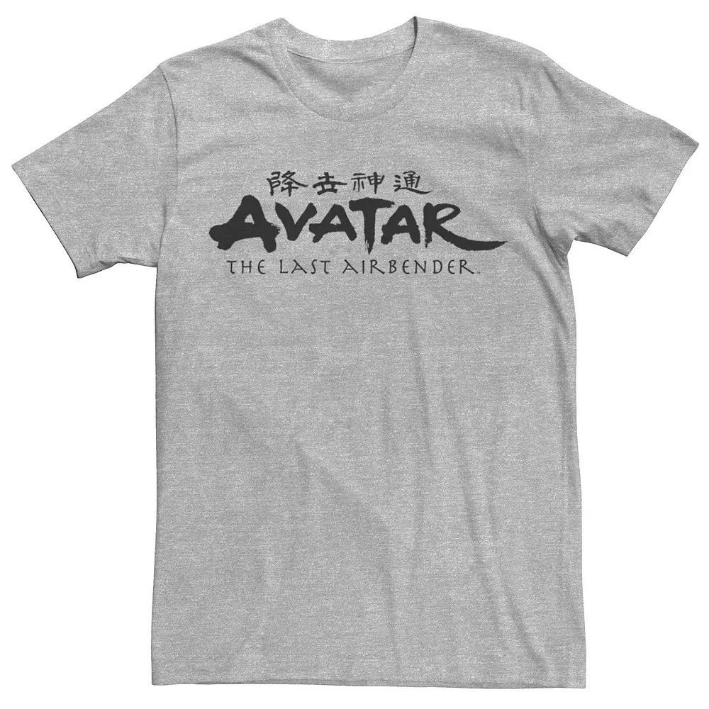 Men's Nickelodeon Avatar The Last Airbender Logo Tee, Size: Small, Silver Product Image