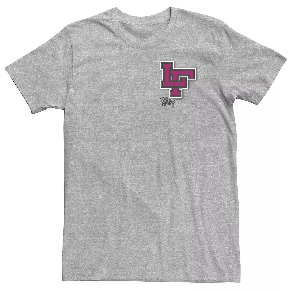 Big & Tall Julie And The Phantoms LF Left Chest Logo Tee, Men's, Size: 4XLT, Athletic Grey Product Image