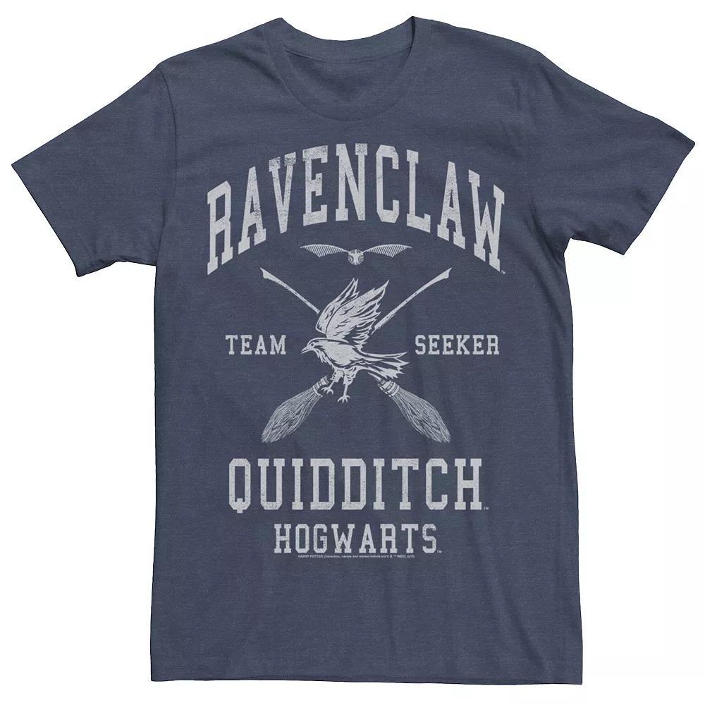 Men's Harry Potter Quidditch Ravenclaw Seeker Design Tee, Size: XL, Navy Grey Product Image