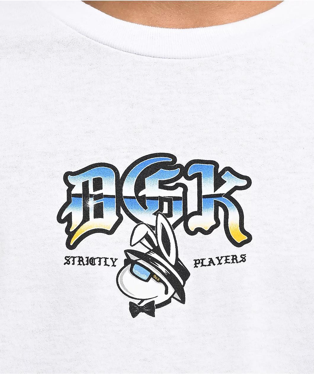 DGK Lo Side White T-Shirt Product Image
