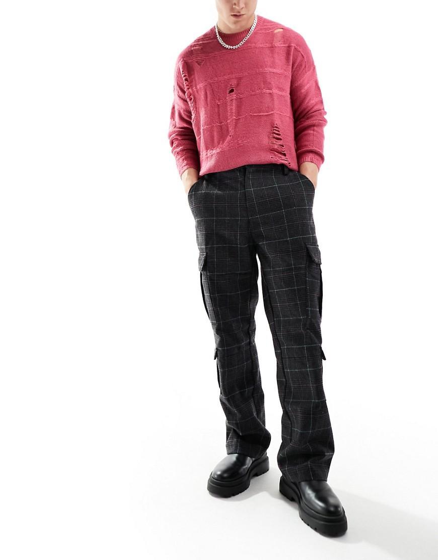 Guess Originals check cargo pants Product Image