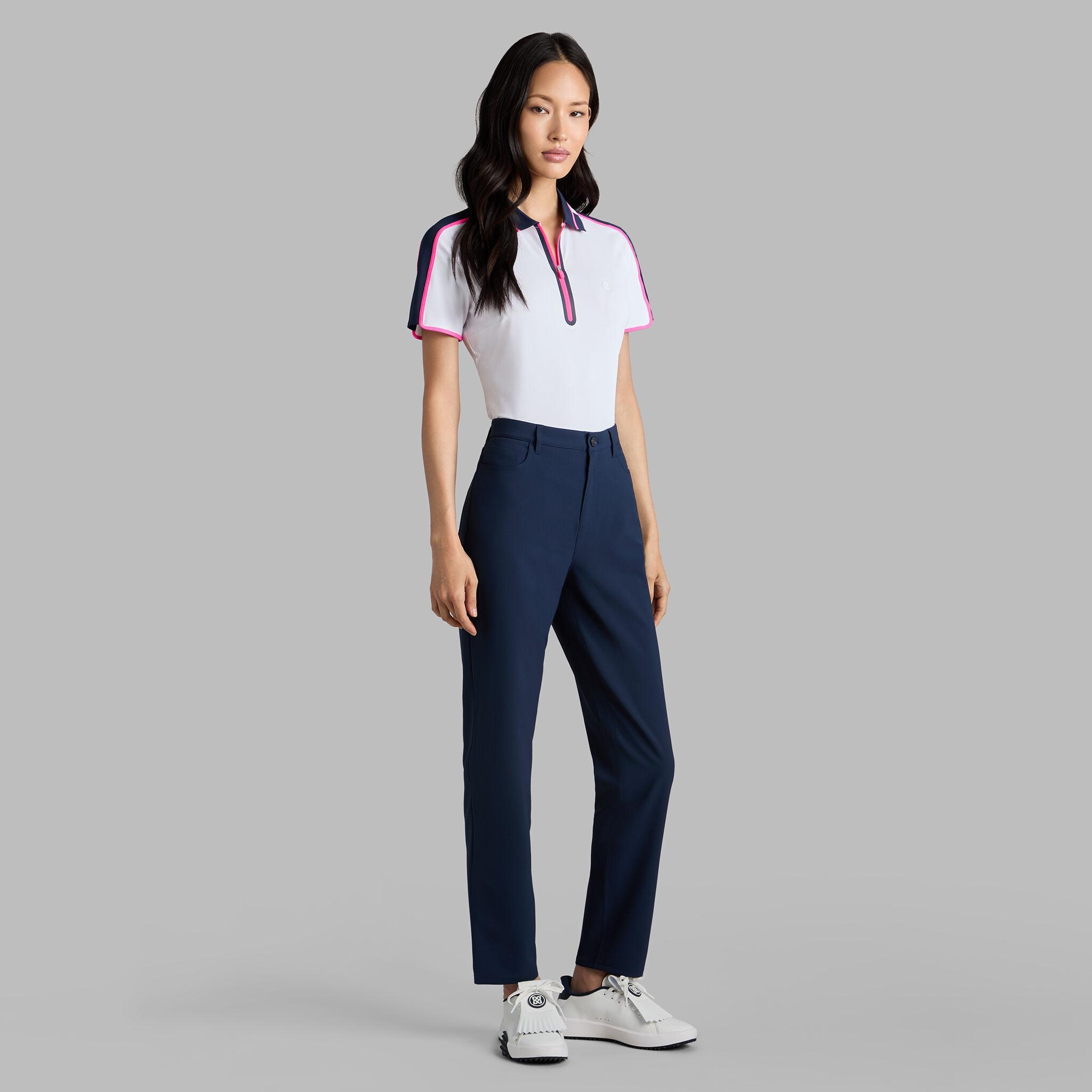 CONTRAST PANEL TECH PIQUÉ POLO Product Image