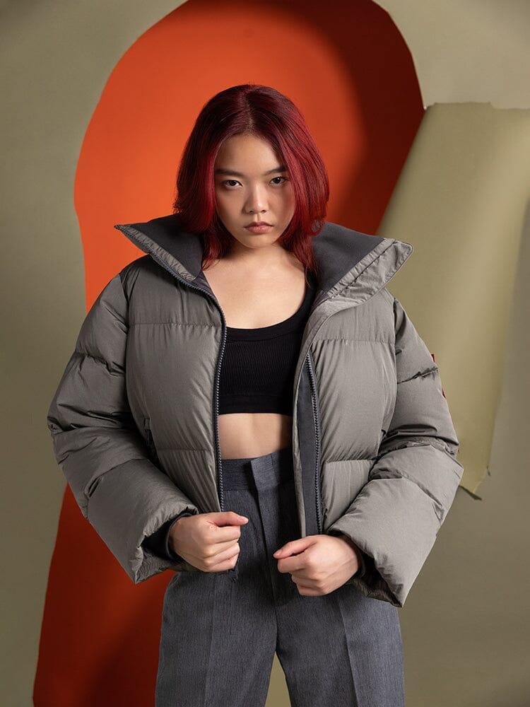 SIERRA SHORT PUFFER W LIMESTONE (SEASONAL) Product Image