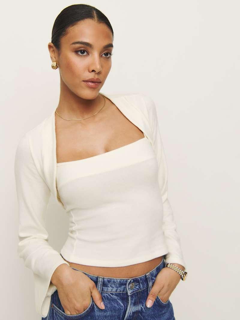 Chloe Knit Shrug Set Product Image