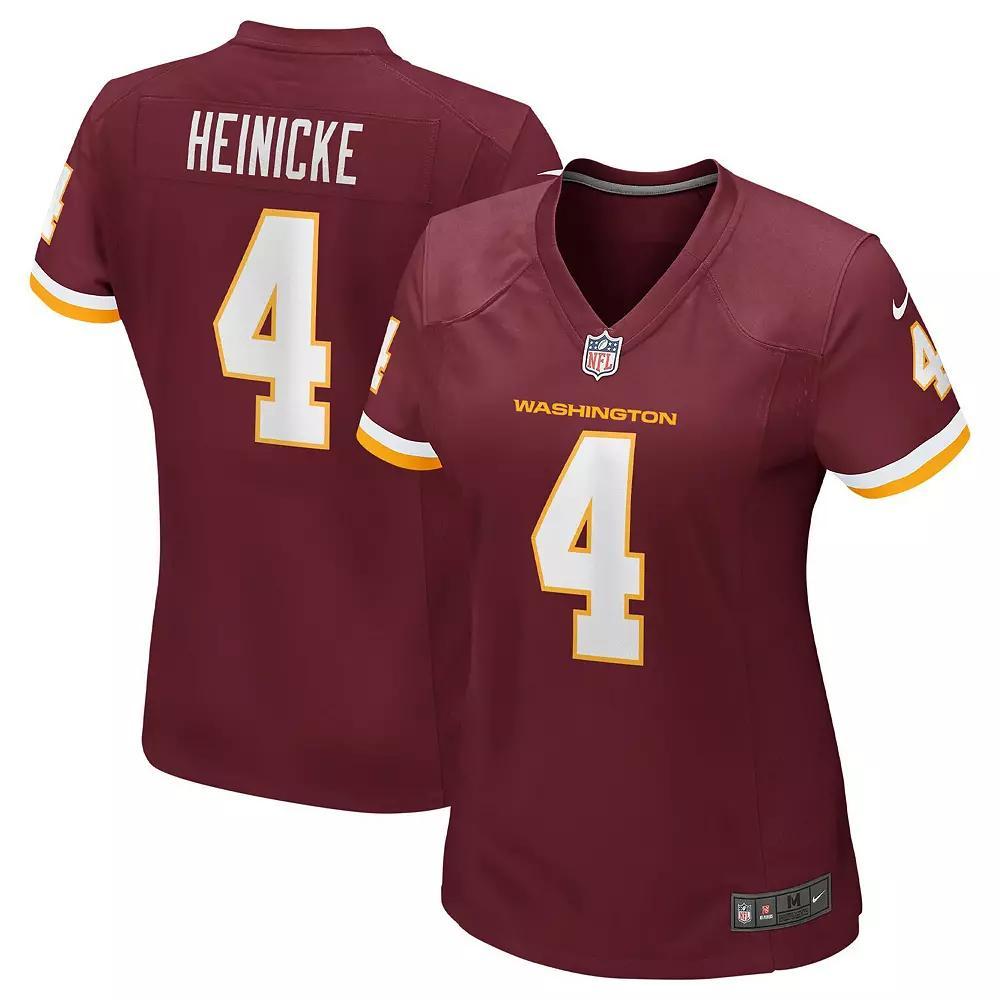 Womens Nike Taylor Heinicke Burgundy Washington Football Team Game Jersey Product Image