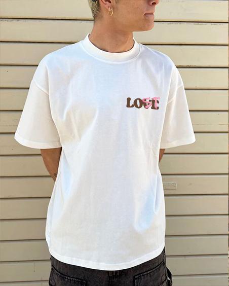 Your Lost Without Me Puff Print Graphic Cotton T-Shirt Product Image