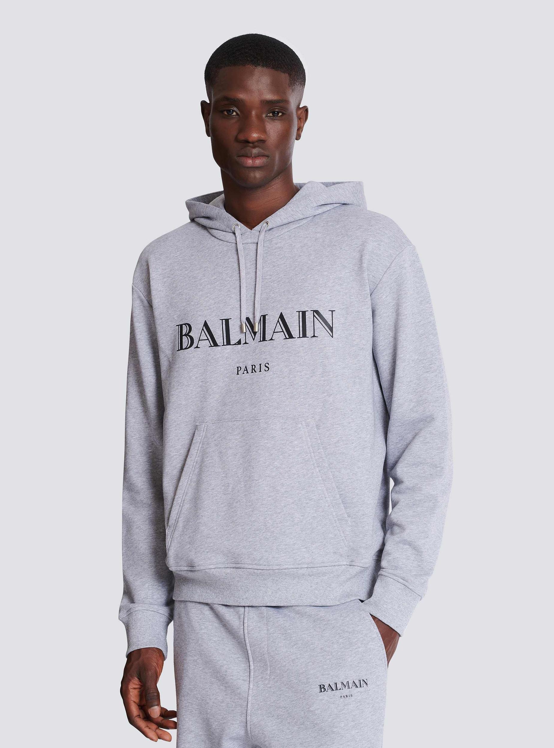 Balmain printed hoodie Product Image