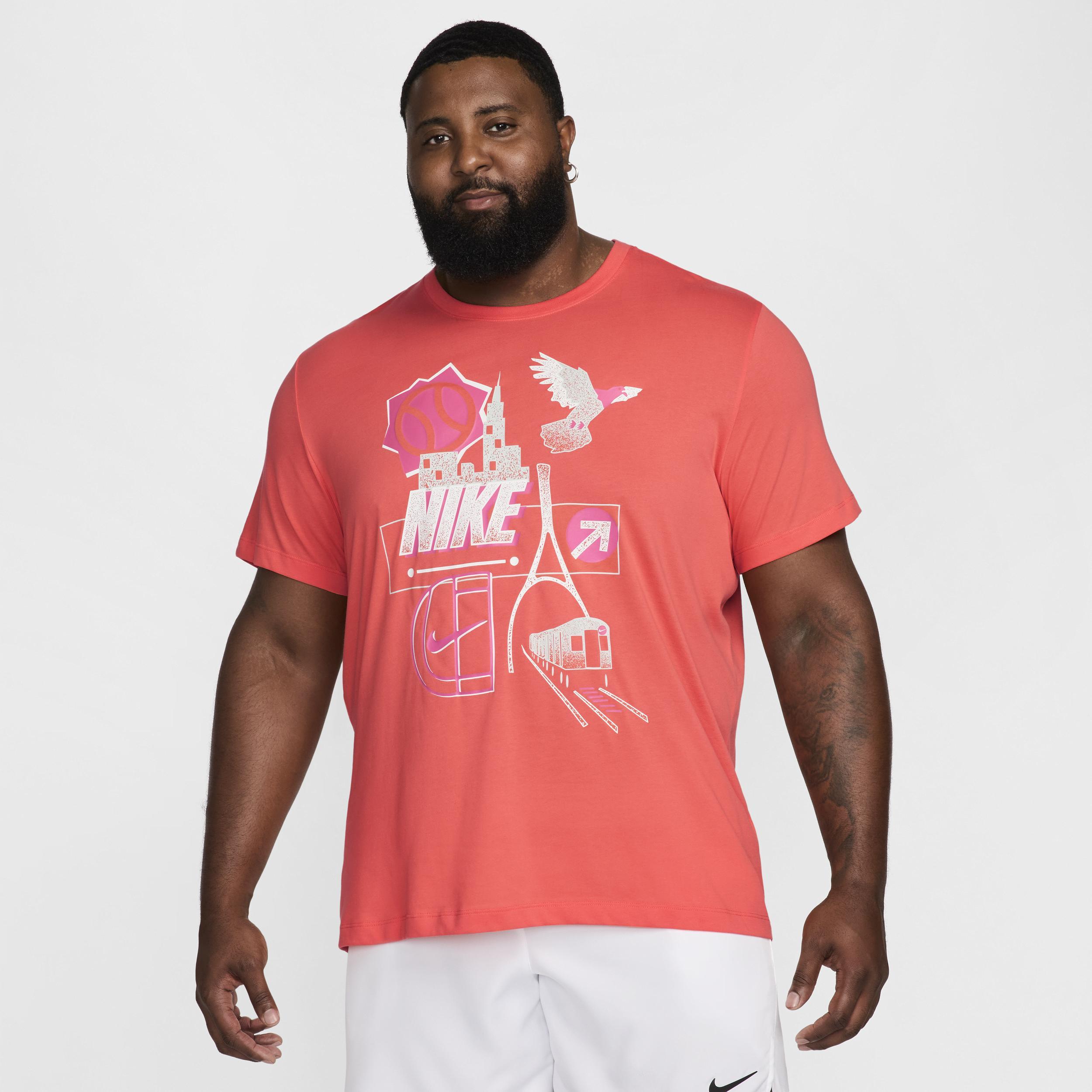 NikeCourt Men's Dri-FIT Tennis T-Shirt Product Image