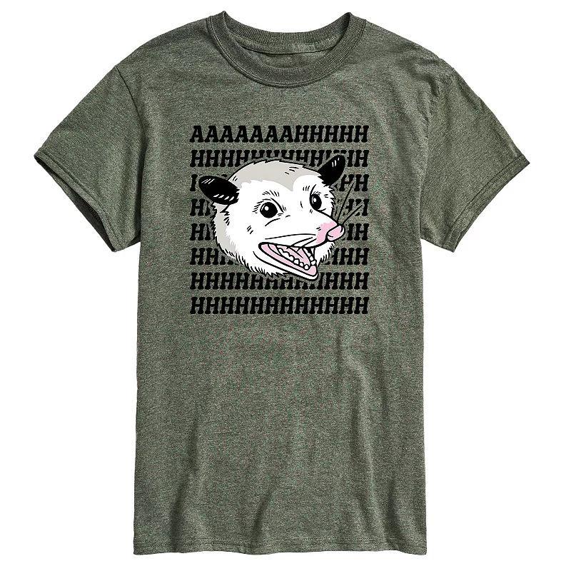 Mens Screaming Possum Graphic Tee Product Image