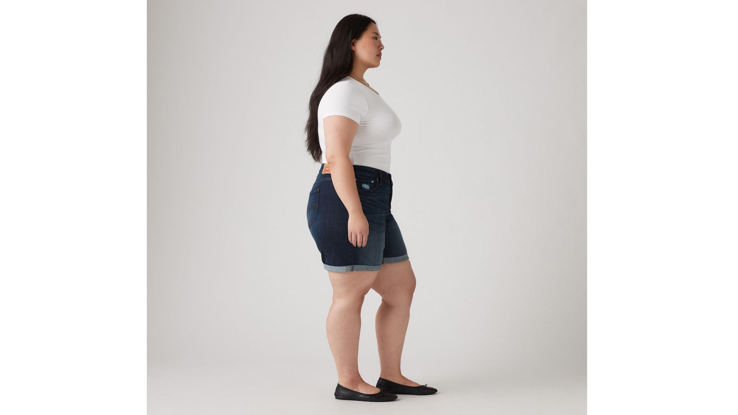 Mid Length Women's Shorts (Plus Size) Product Image