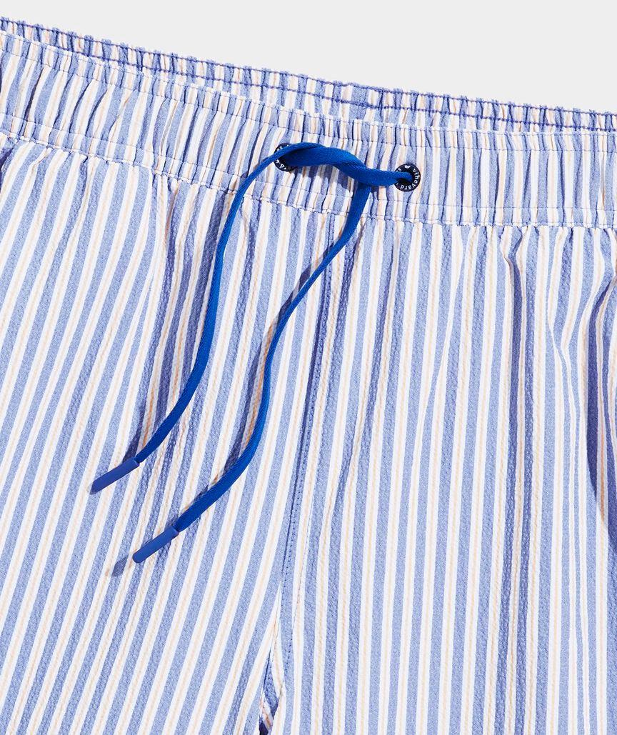 7 Inch Seersucker Chappy Swim Trunks Product Image