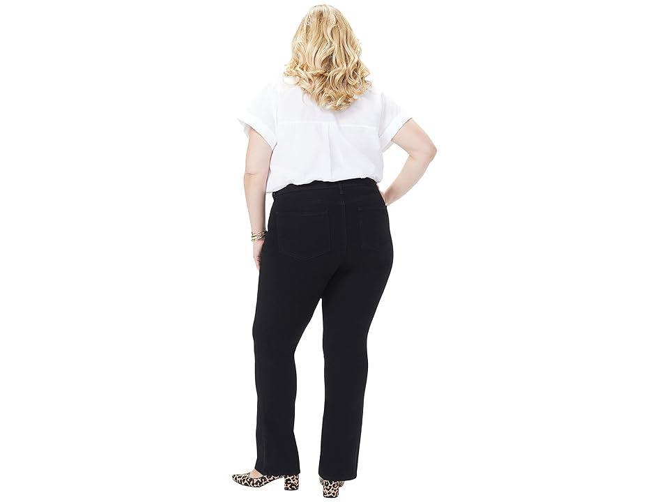 Nydj Plus Barbara High Rise Bootcut Jeans in Black Product Image