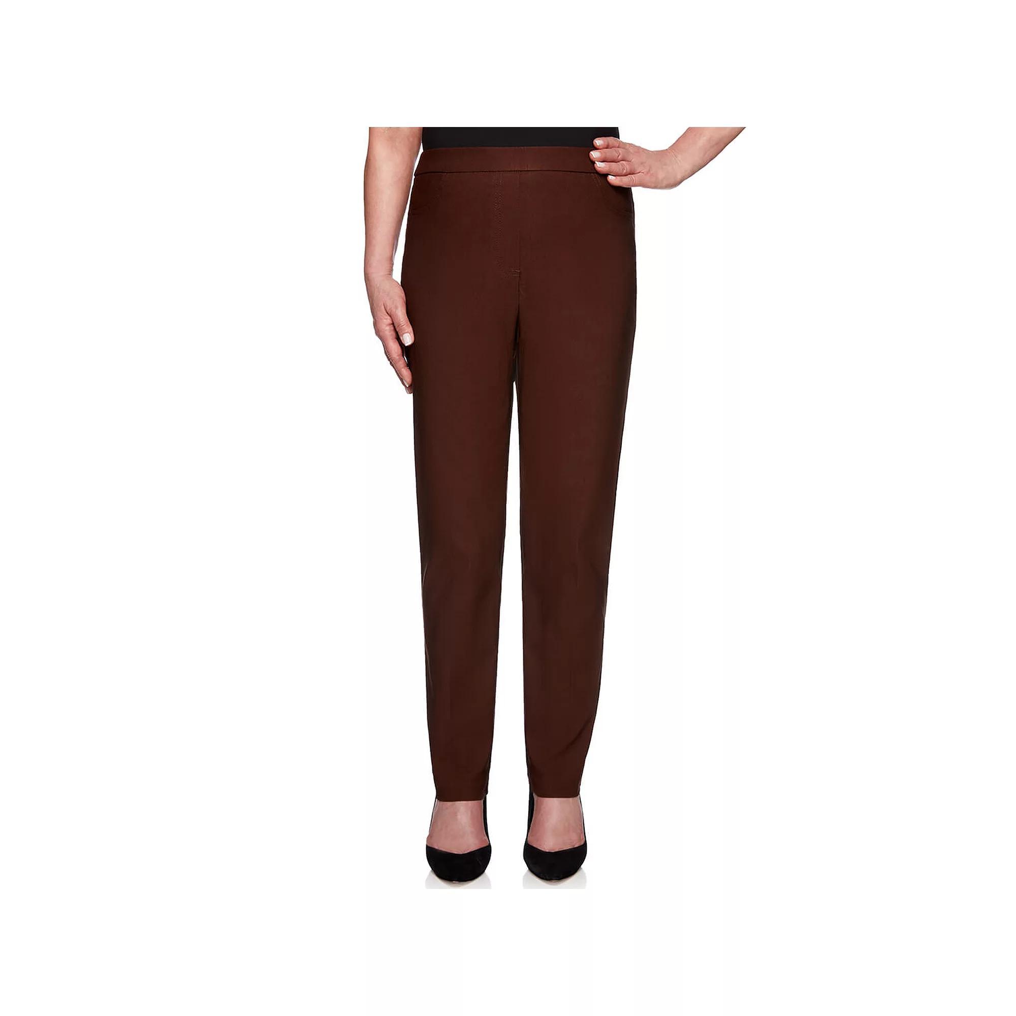 Petite Alfred Dunner Allure Proportioned Pants, Womens Product Image