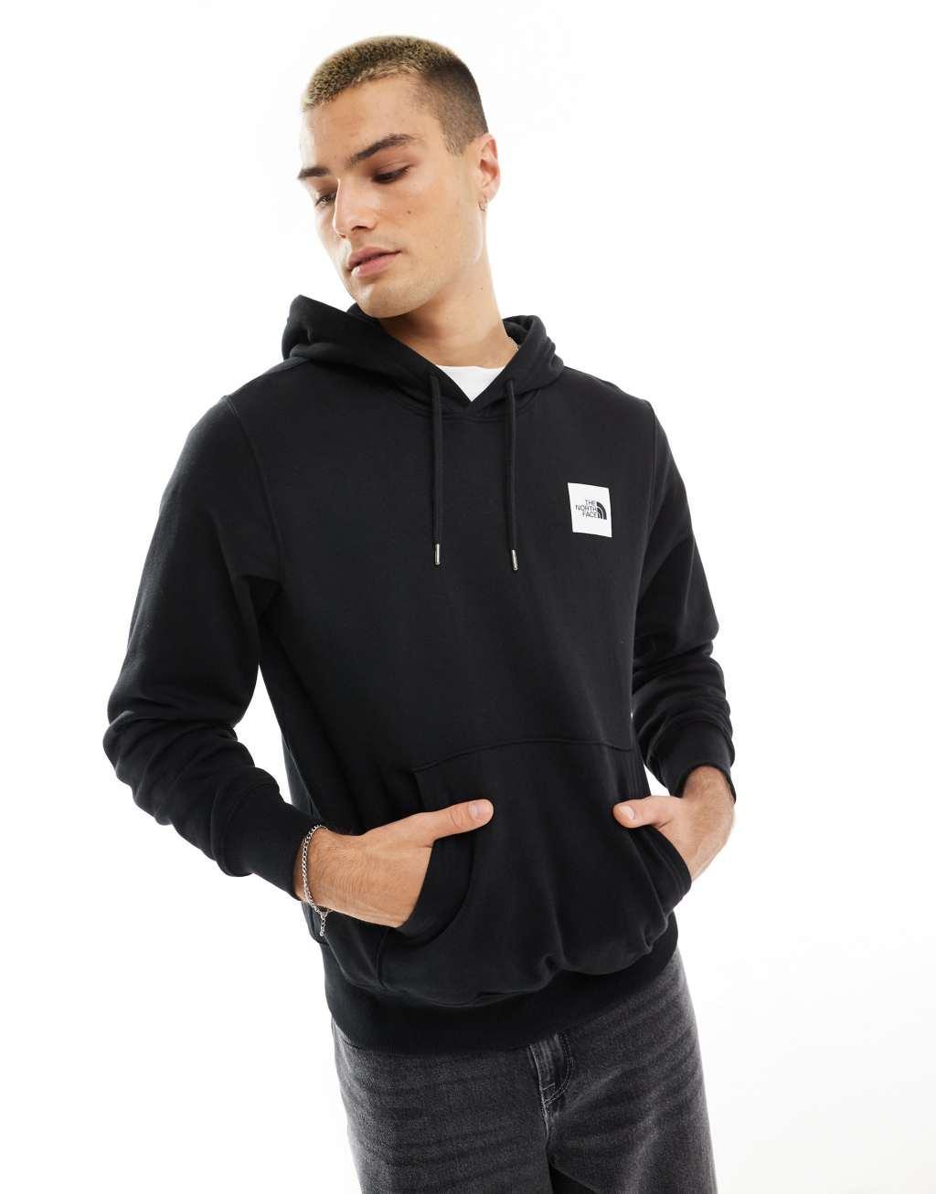 The North Face Brand Proud pullover hoodie with graphic back print in black Product Image