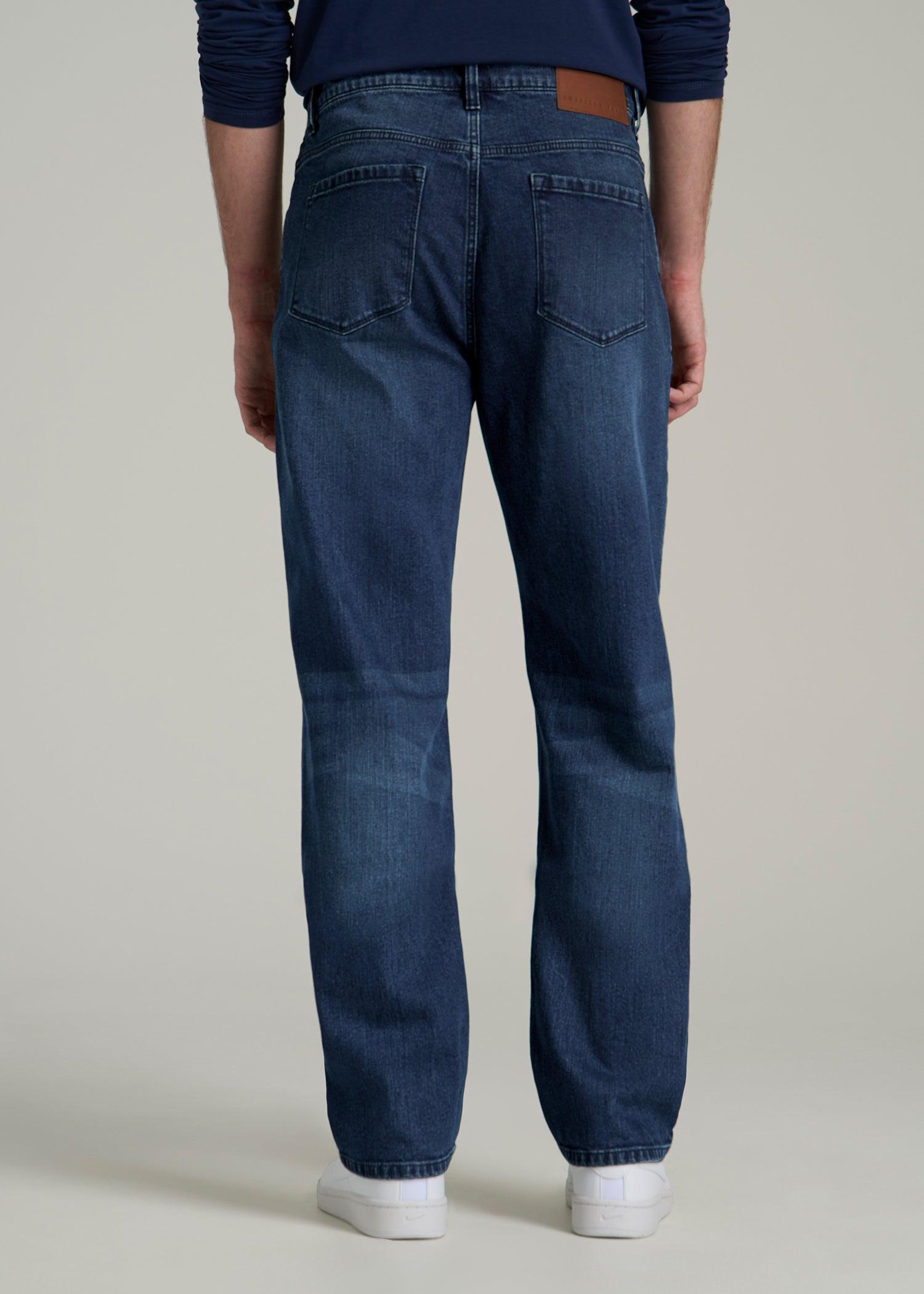 J1 STRAIGHT LEG Jeans for Tall Men in Atlantic Blue Product Image