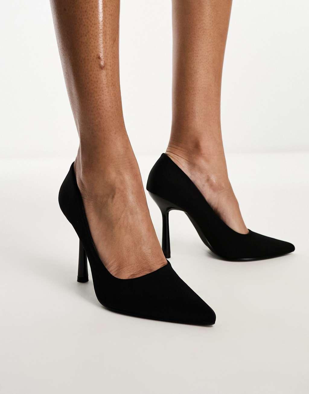 Glamorous pointed high heeled pumps Product Image
