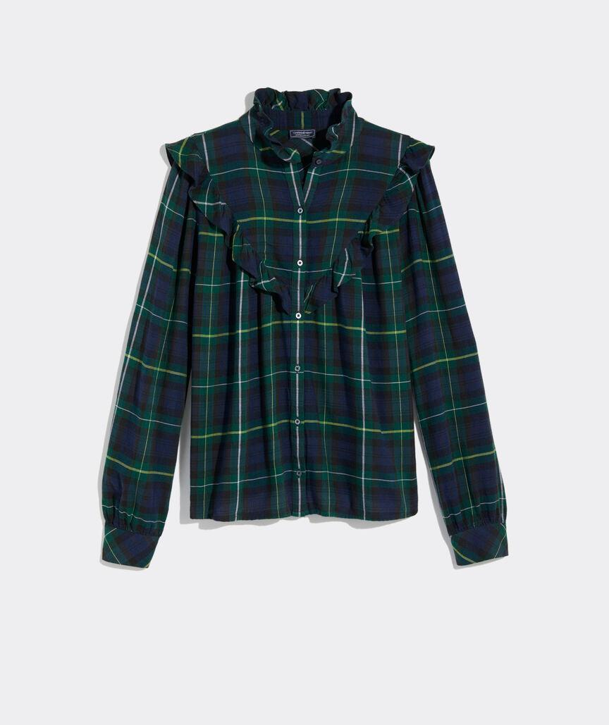 Wool-Blend Ruffle Top Product Image