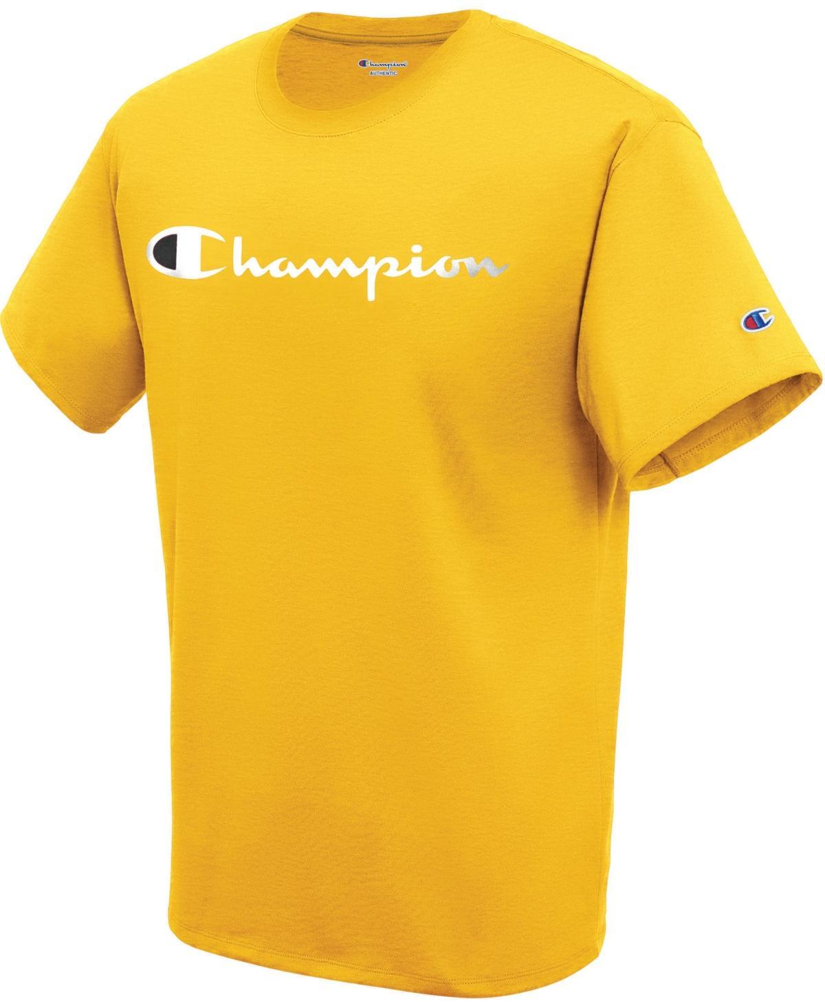 Men's Champion® Graphic Tee, Size: Large, White Product Image