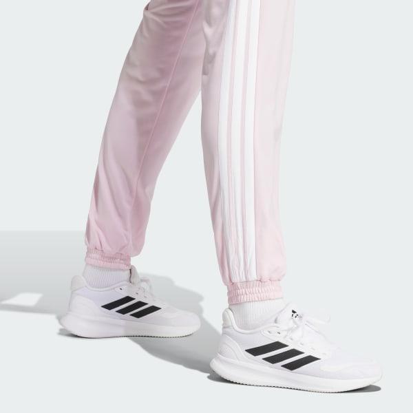 Women's adidas Tricot 3-Stripes Track Pants, Size: Small, Blue White Product Image