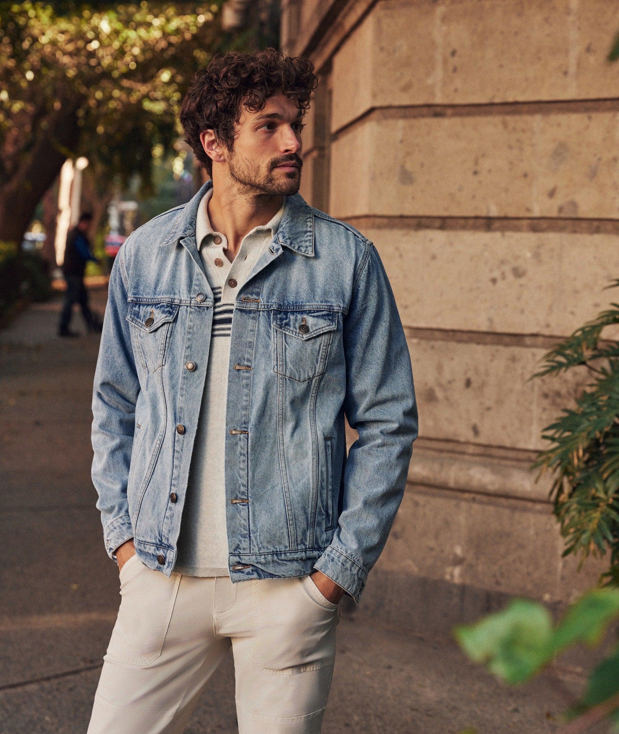 Jace Denim Trucker Product Image
