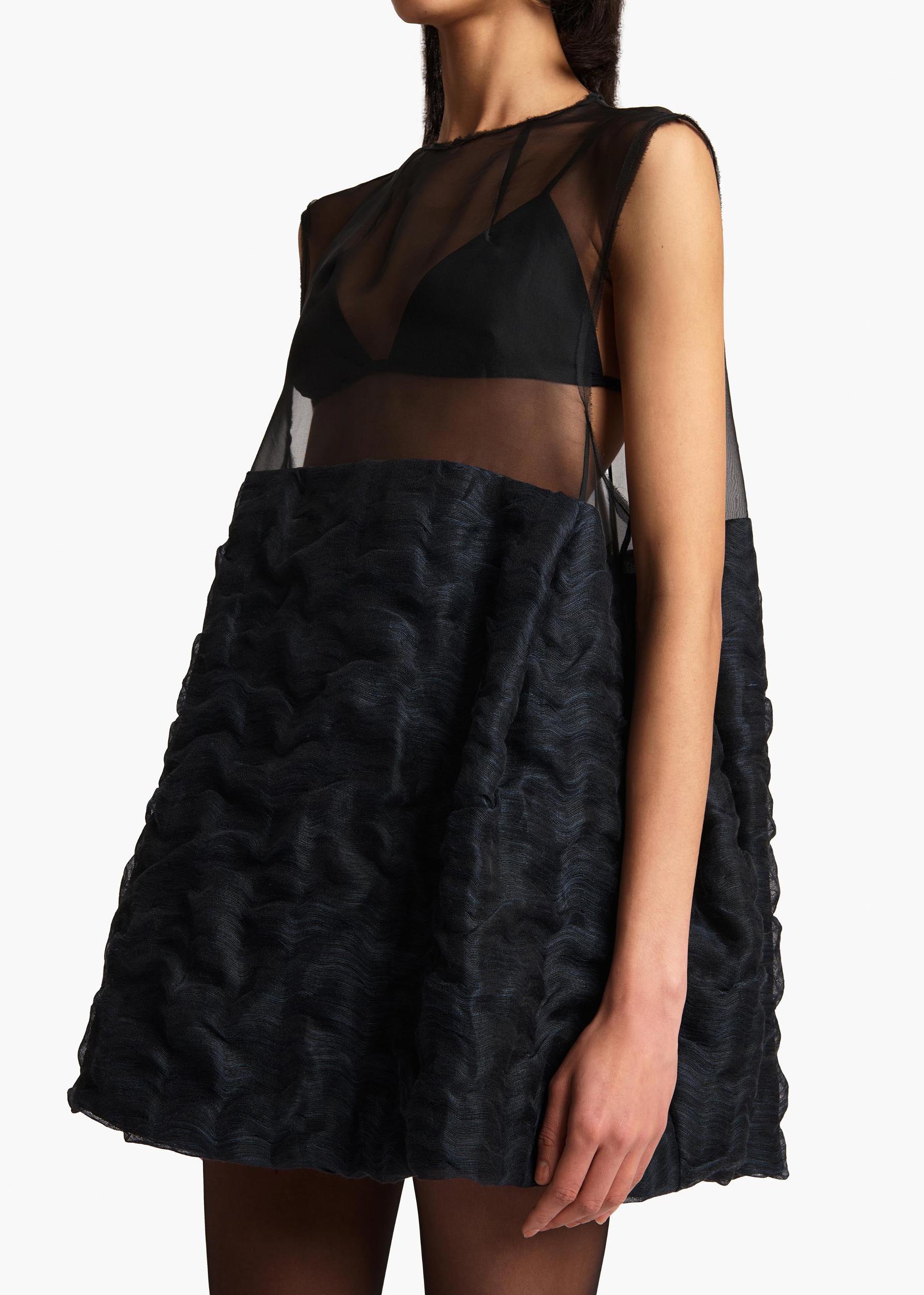 Blair Dress in Dark Navy Product Image
