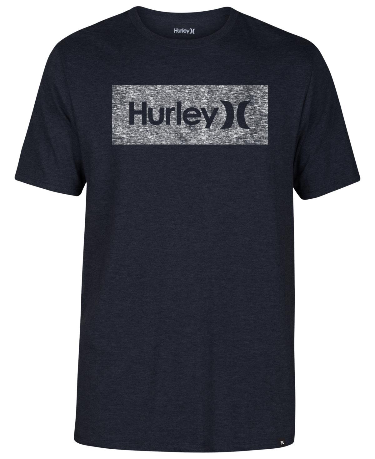 Hurley Mens One And Only Box Logo T-Shirt Product Image