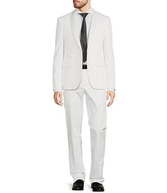 Murano Slim Fit Sateen Shawl Lapel Suit Separates Jacket Product Image