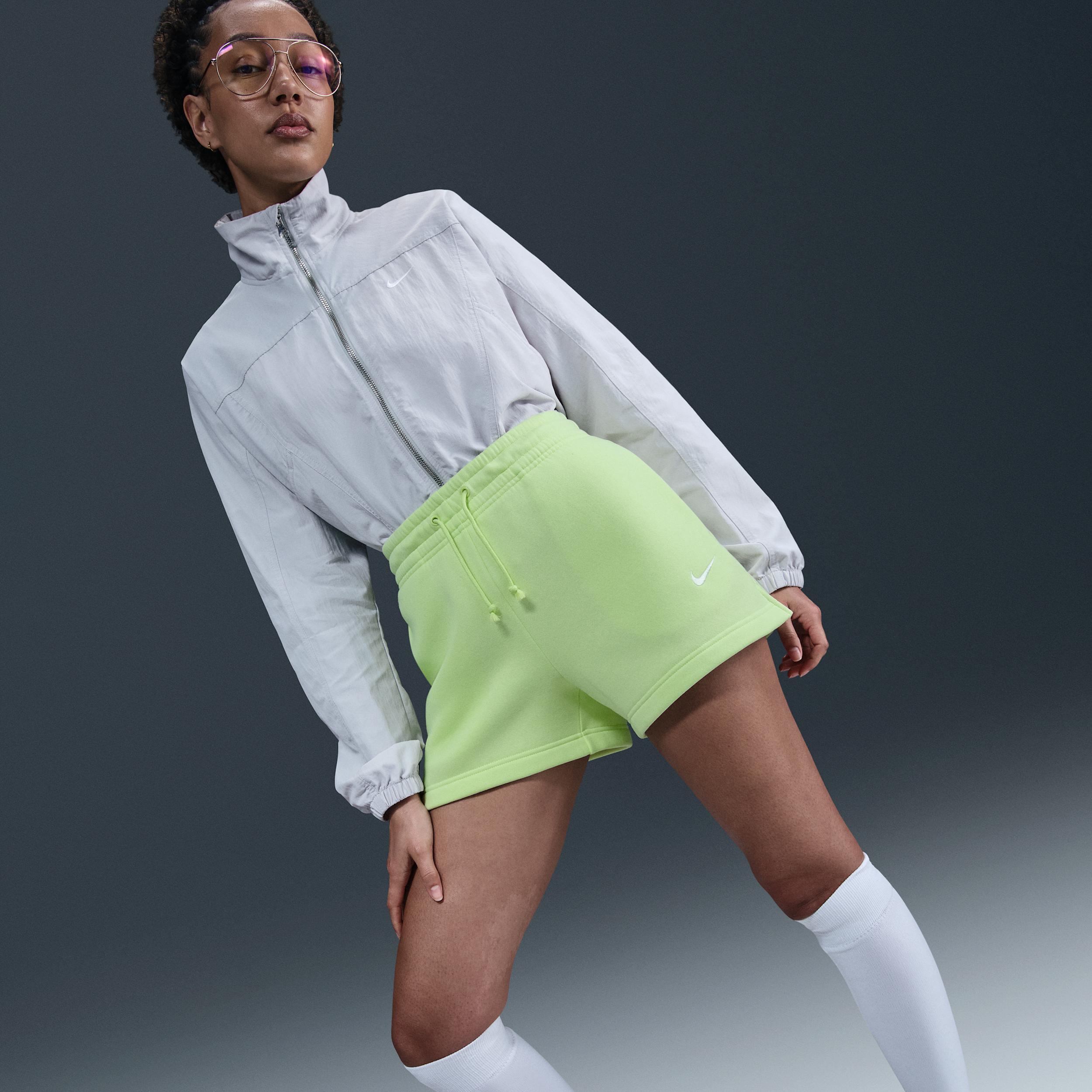 Women's Nike Sportswear Phoenix Fleece Mid-Rise 4" Shorts Product Image