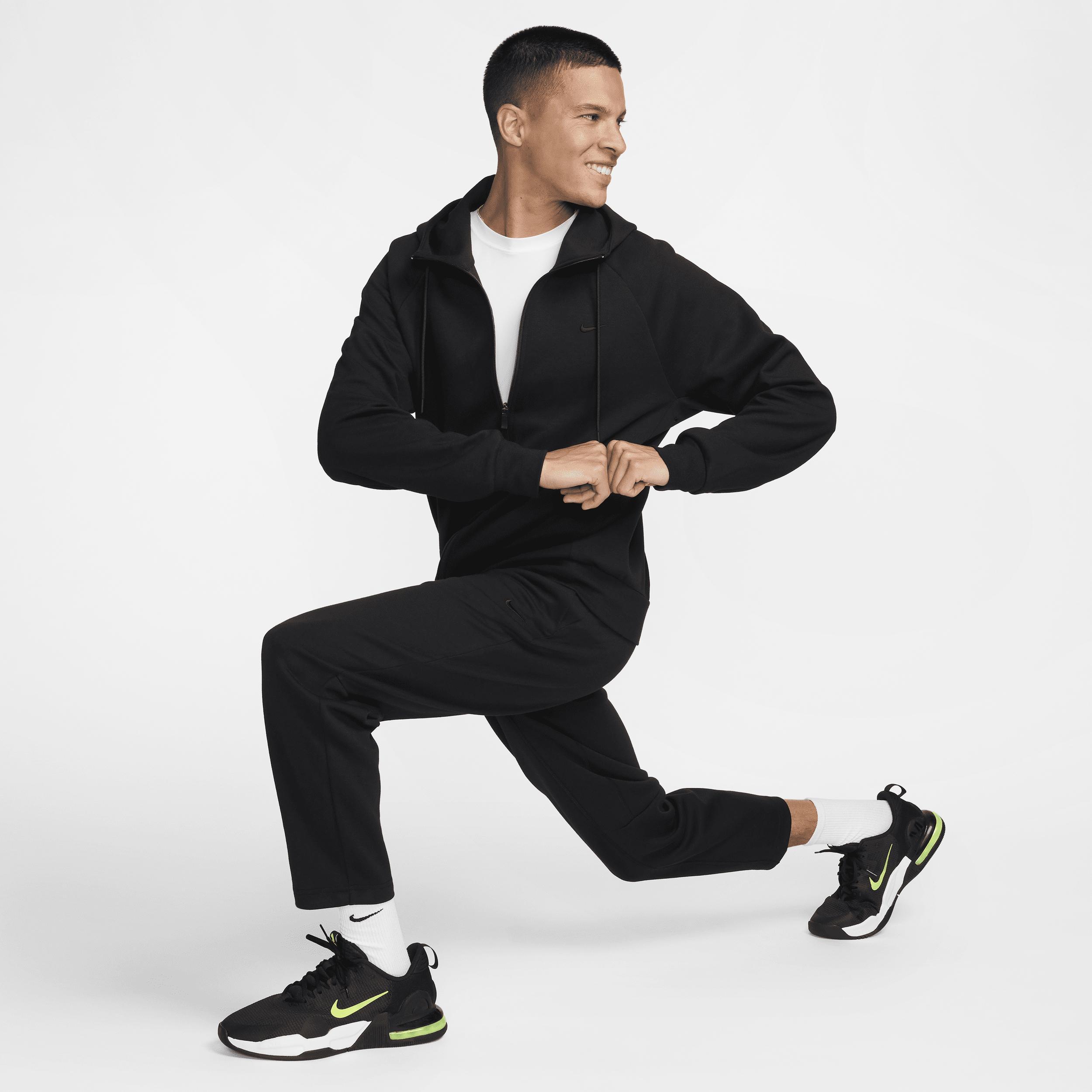 Nike Men's Primary Fleece Dri-FIT UV Full-Zip Performance Hoodie Product Image