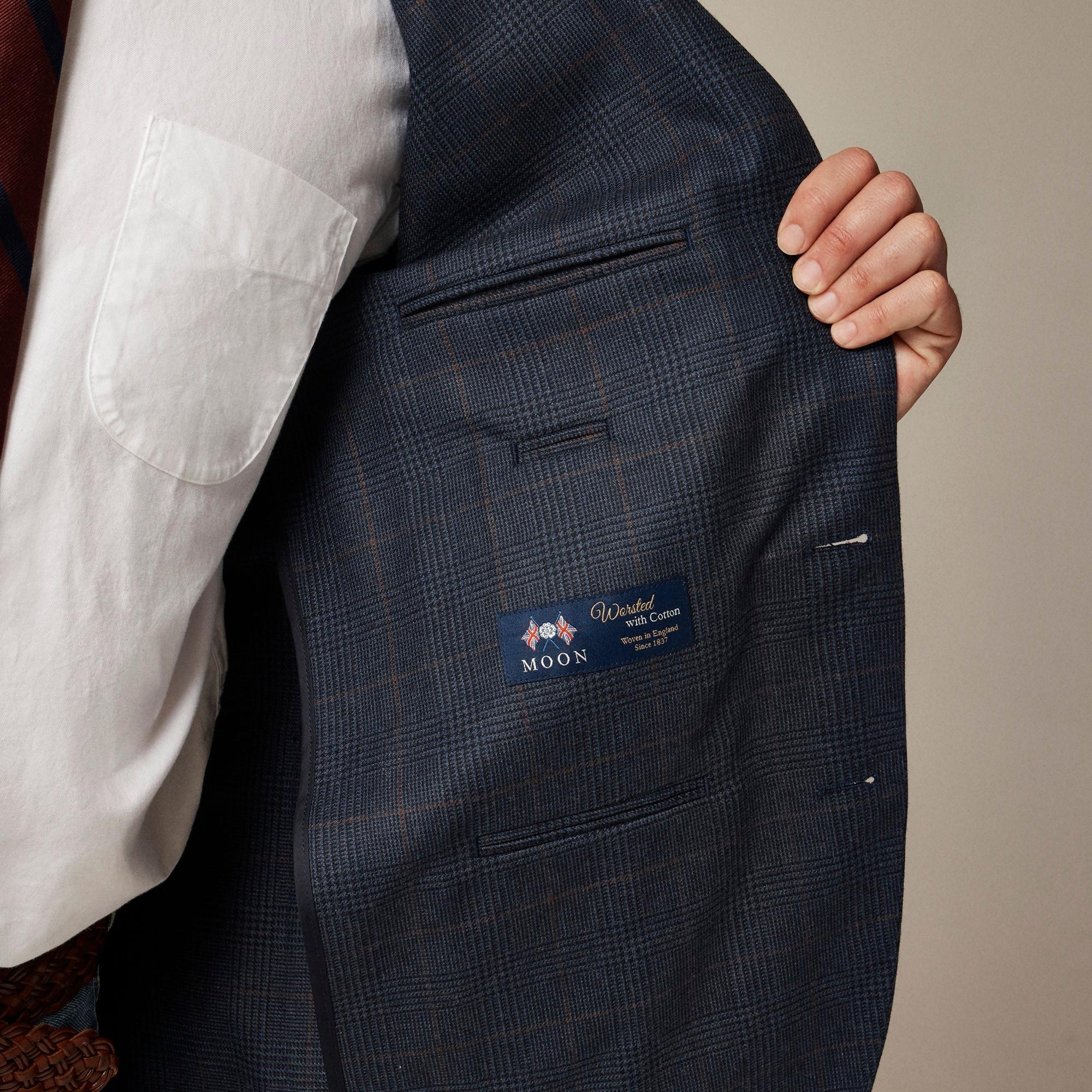 Ludlow Slim-fit blazer in English cotton-wool blend Product Image