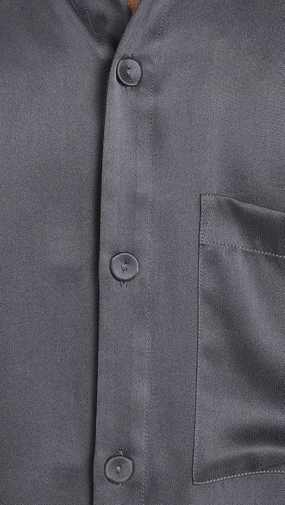 Lunya Washable Silk Button Up Short Set | Shopbop Product Image