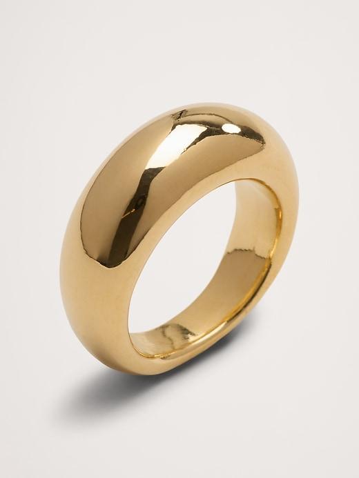 Ravena Slim Dome Ring by Aureus + Argent Product Image