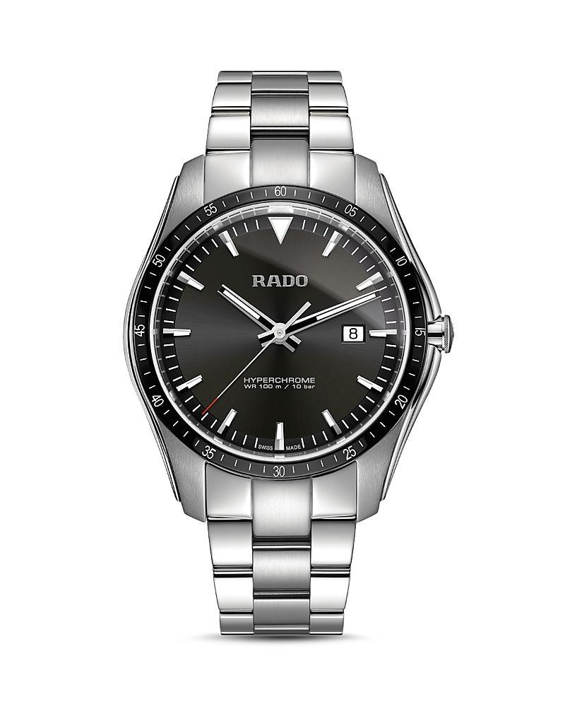 RADO Mens HyperChrome Blue Dial Analog Bracelet Watch Product Image