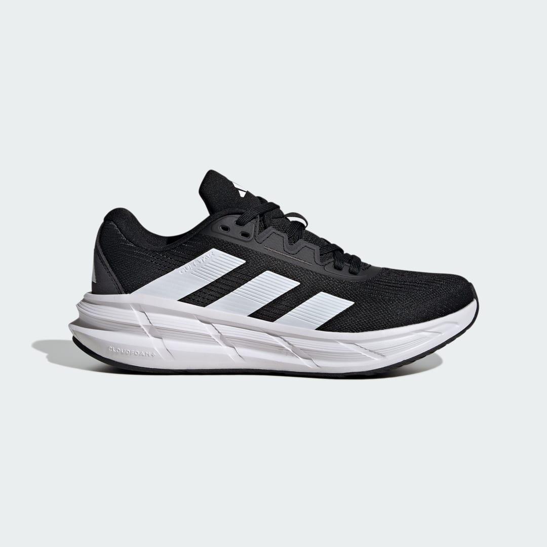 adidas Questar 3 Running Shoes Cloud White 6.5 Womens Product Image