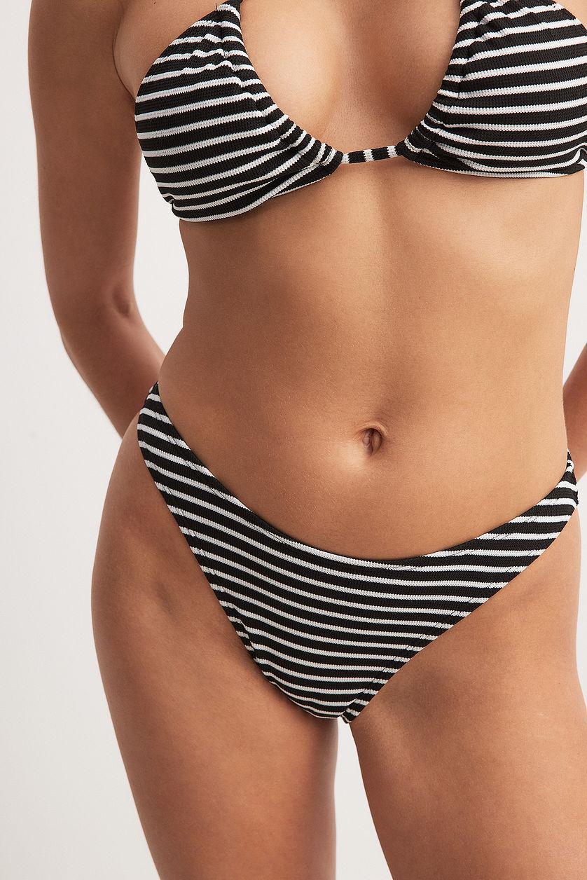 Structured High Cut Bikini Panty Product Image