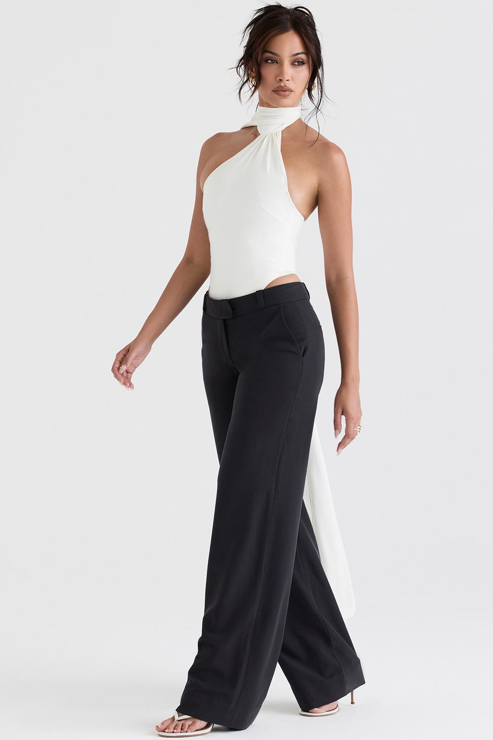 Cameron  grey loose fit trousers - sale Product Image