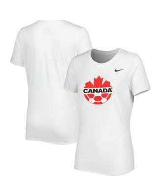 Womens Nike White Canada Soccer Legend Performance T-shirt Product Image