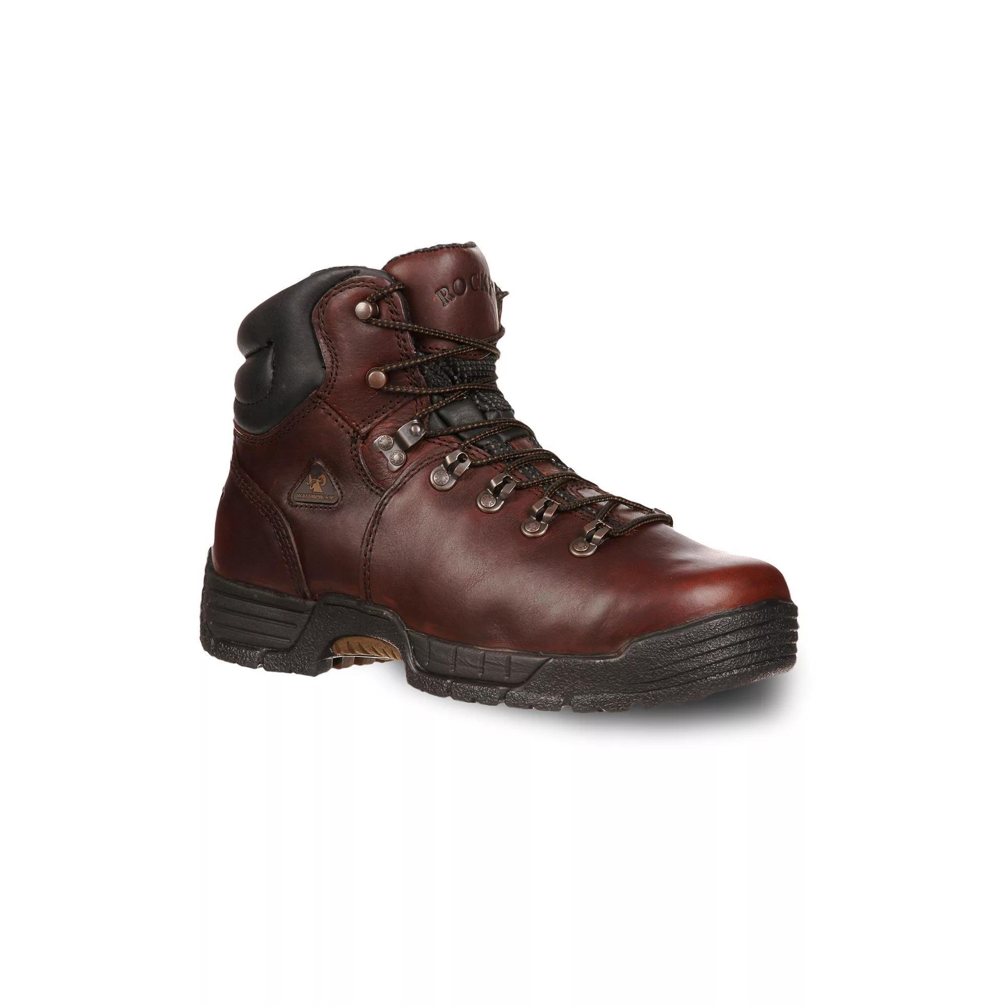 Rocky MobiLite Men's Waterproof Work Boots, Size: 11.5, Brown Product Image