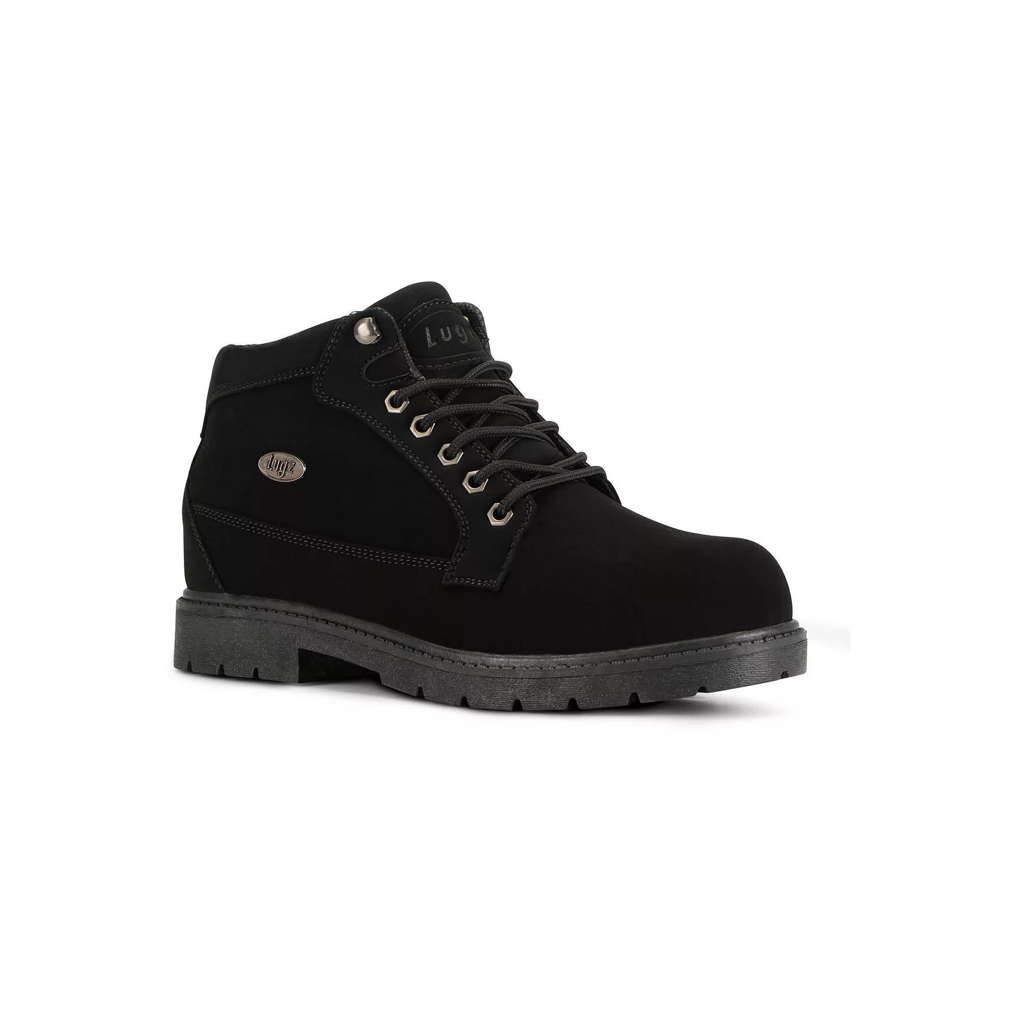 Lugz Mantle Mid Men's Ankle Boots, Size: 9.5, Dk Brown Falcon Black Product Image