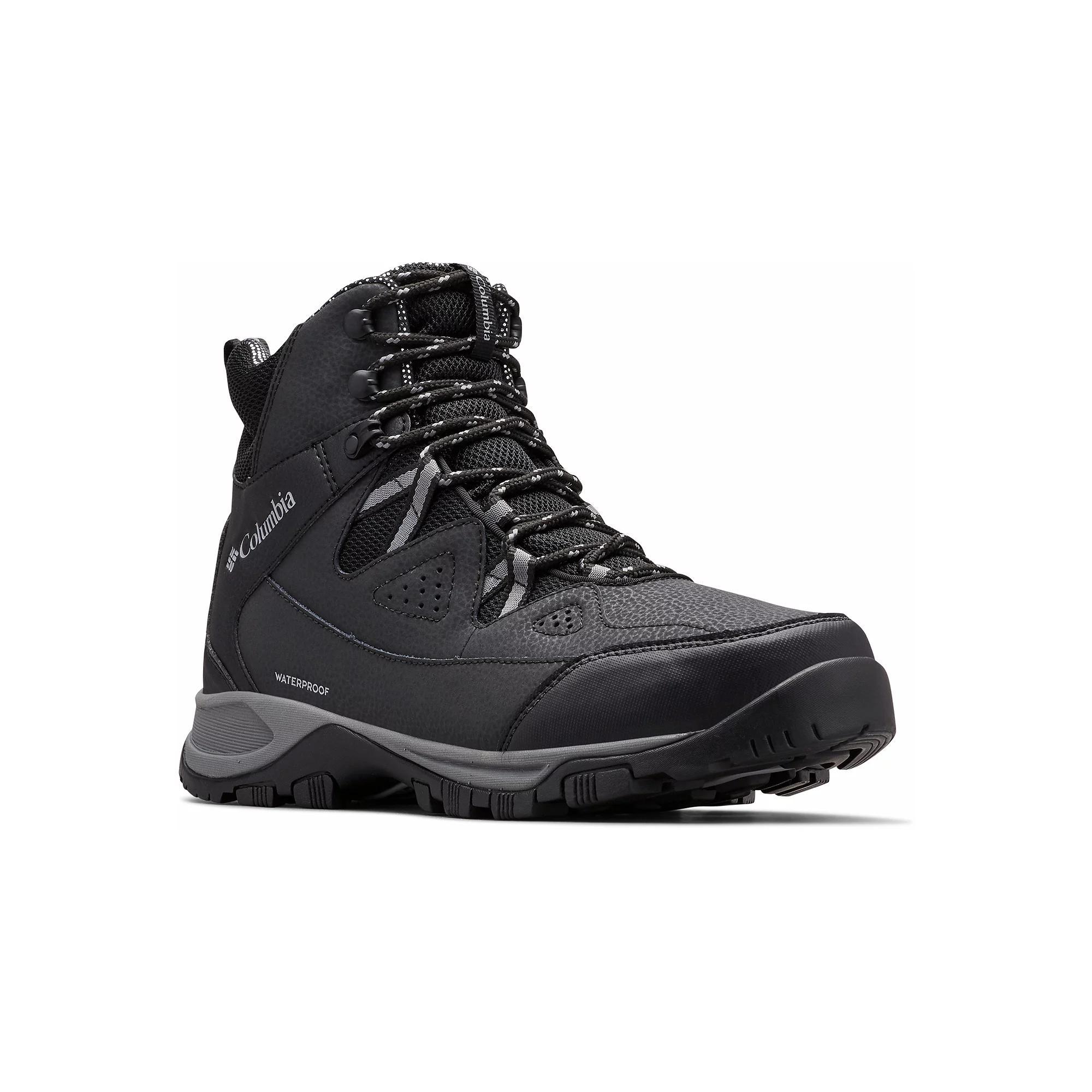 Columbia Lifttop III Men's Waterproof Boots, Size: 12 Wide, Black Ti Gray Steel Product Image