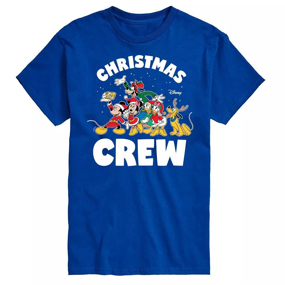 Disney's Big & Tall Christmas Crew Graphic Tee, Men's, Size: XXL Tall, Black Product Image