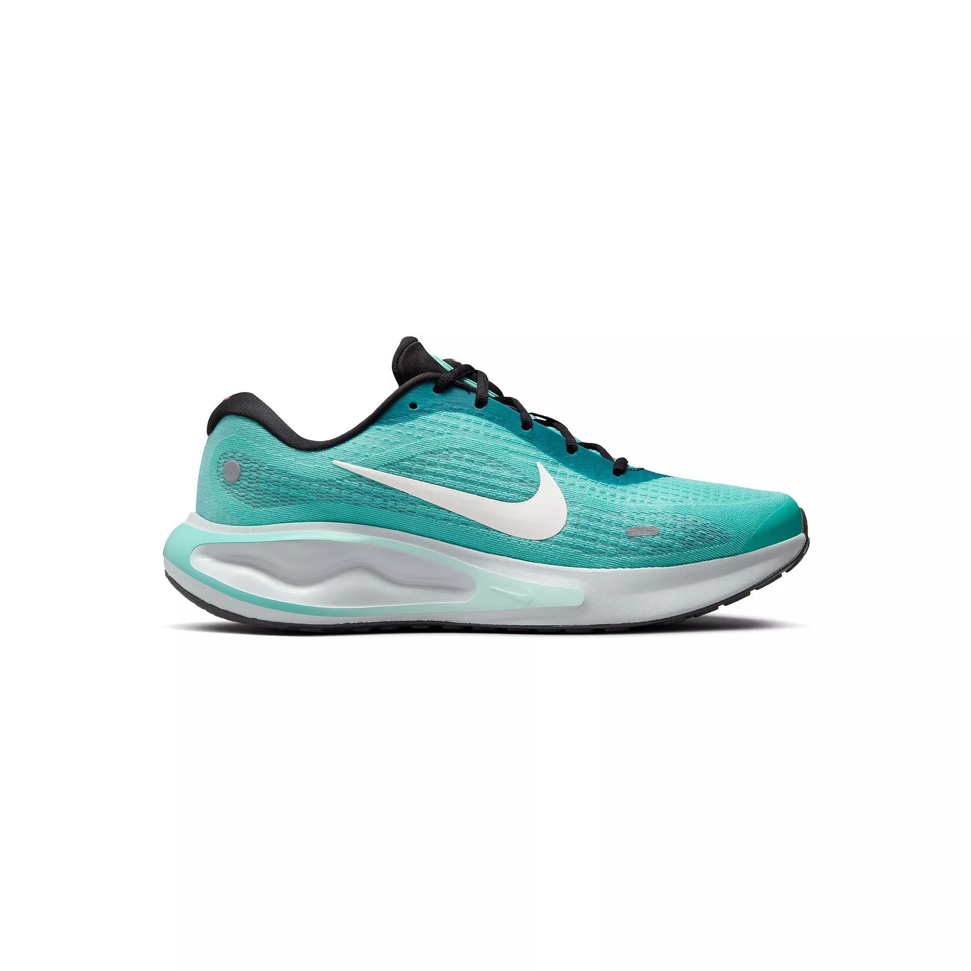 Nike Journey Run Men's Road Running Shoes, Size: 15, Green Frost Ivory Product Image