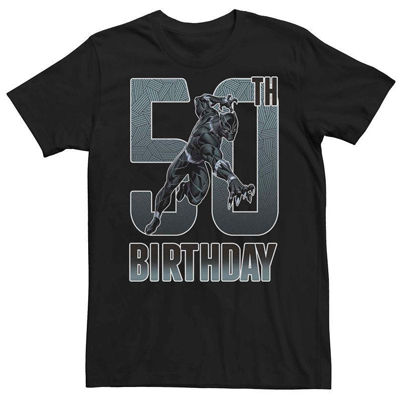 Men's Black Panther 50th Birthday Tee, Size: XL Product Image