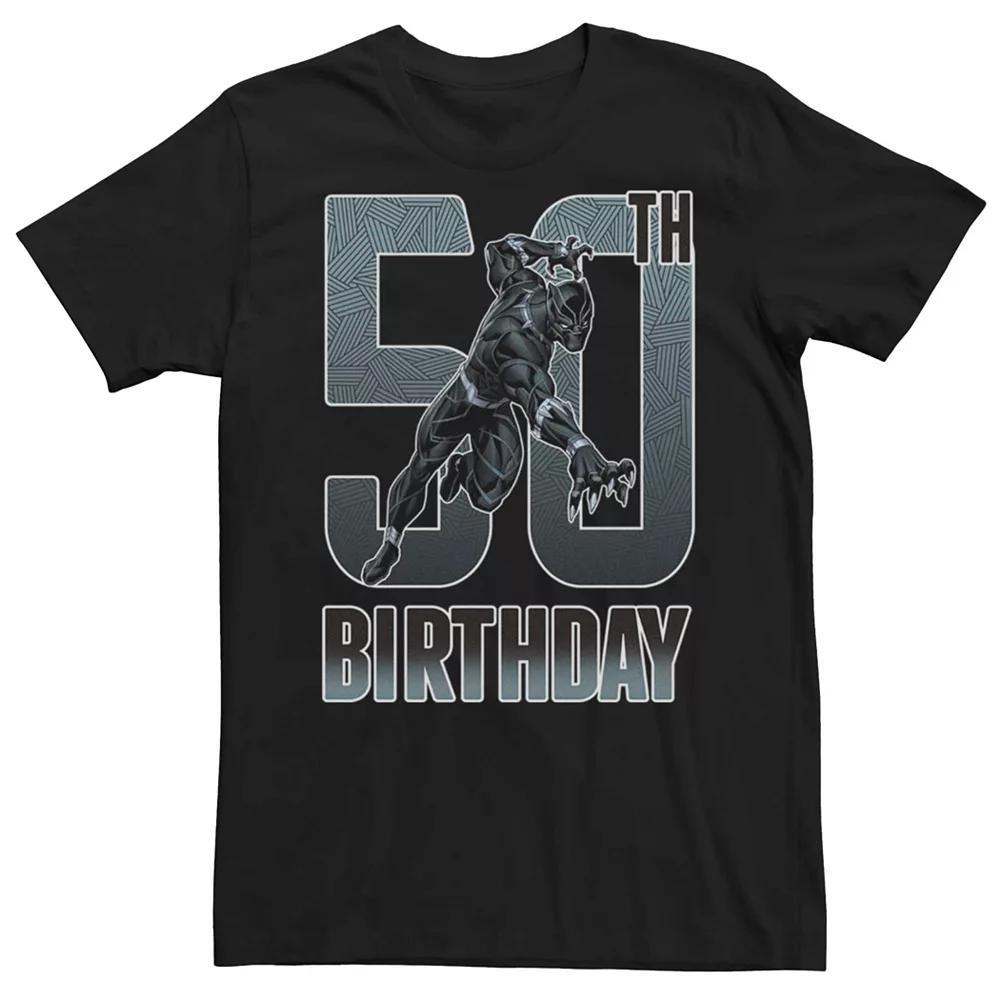 Men's Black Panther 50th Birthday Tee, Size: XL Product Image