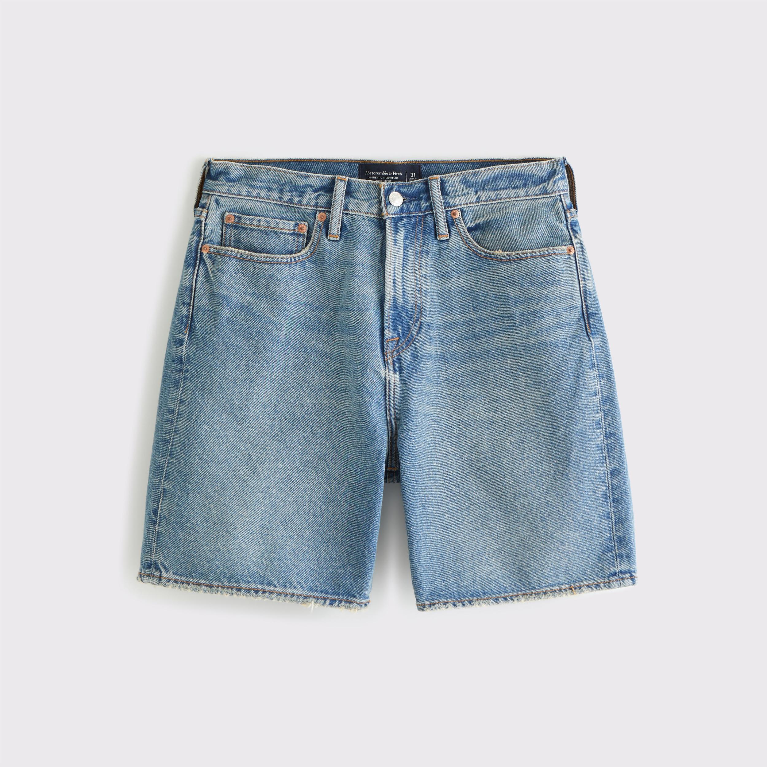Loose Denim Short Product Image