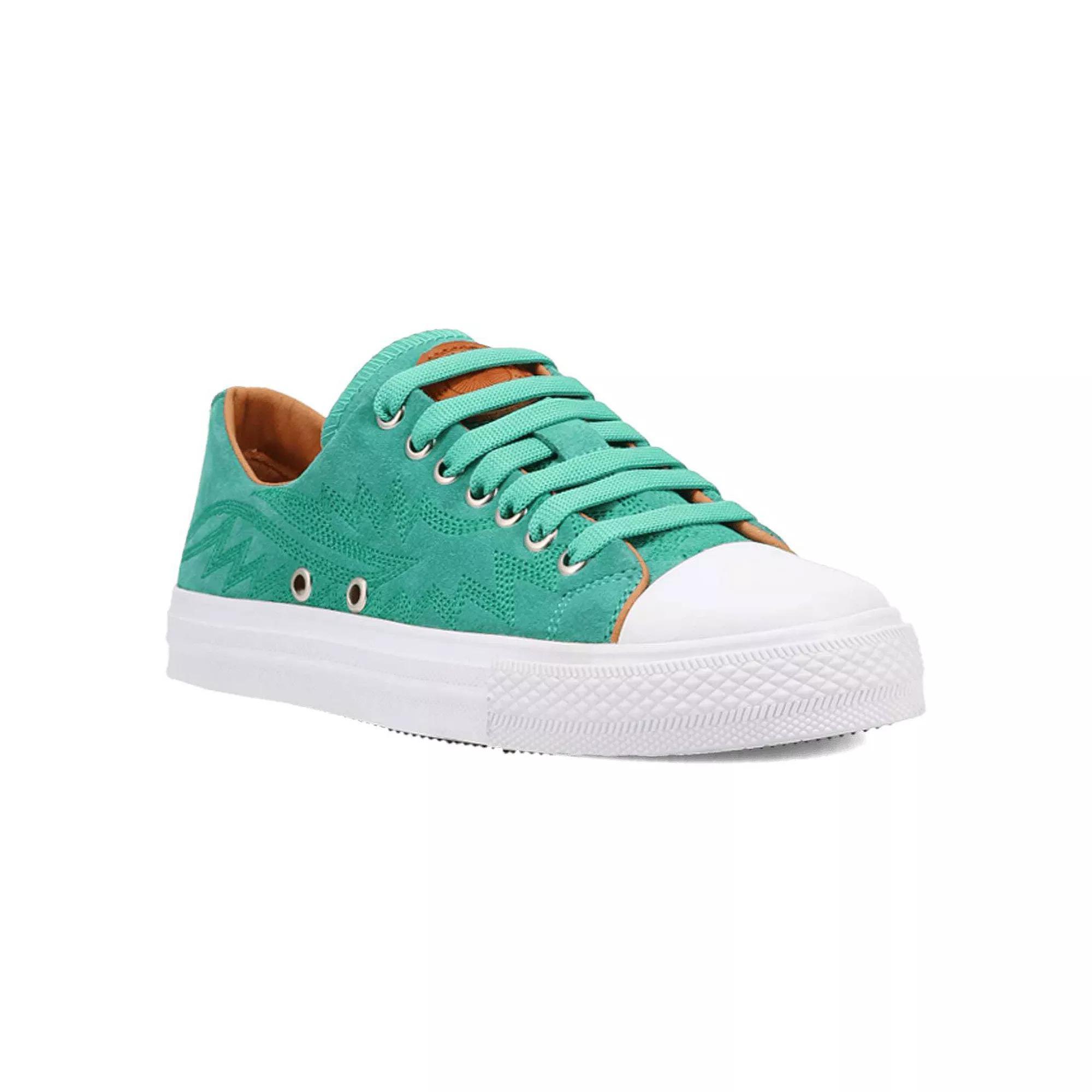 Dingo Campus Women's Sneakers, Size: 8, Green Product Image