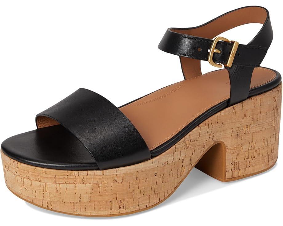 Platfforms Woven Wedge Ankle-Strap Sandals Product Image