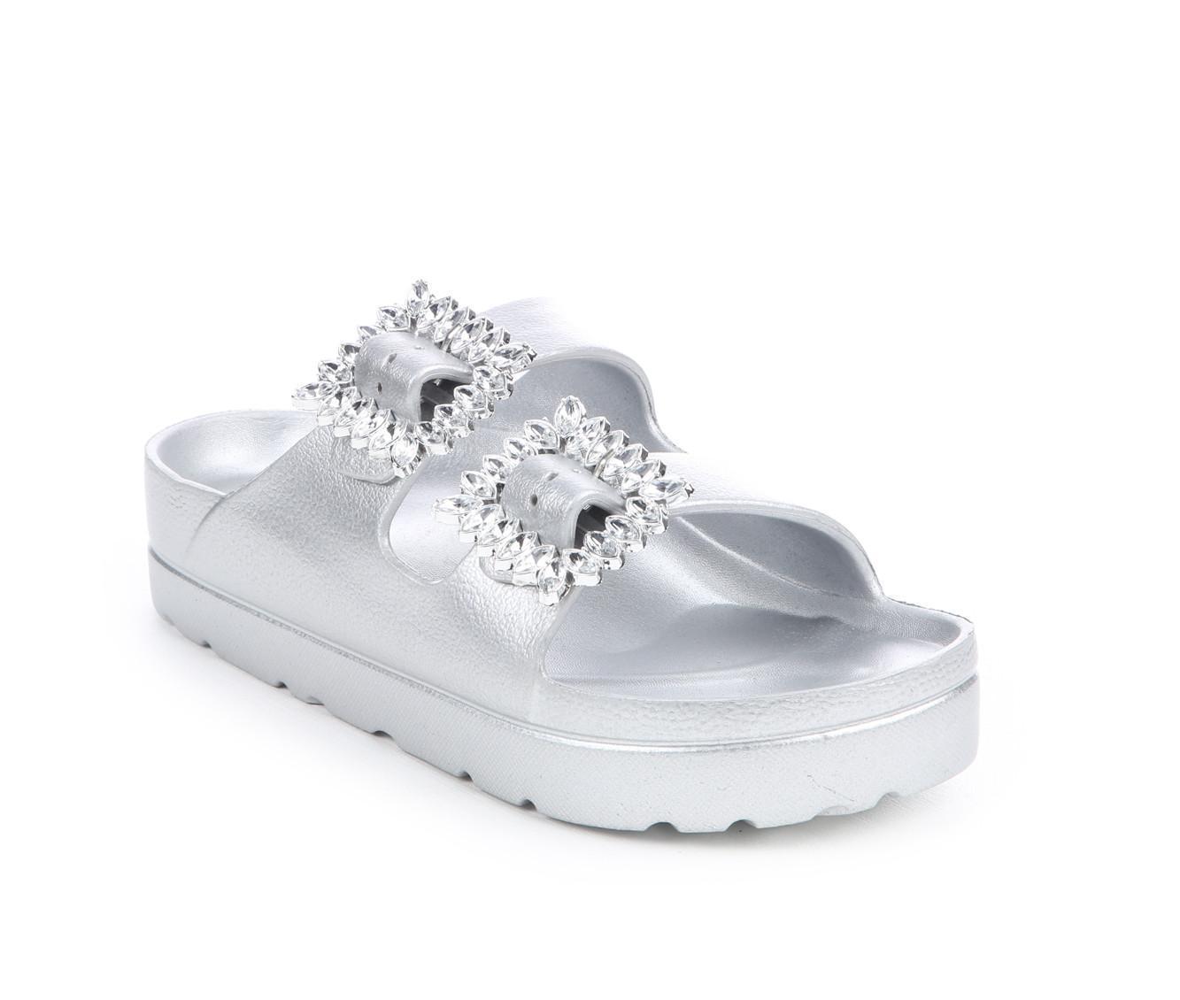 Women's MIA Kiana Rhinestone Platform Sandals Product Image